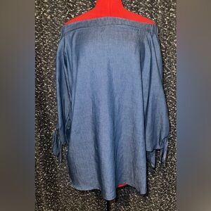 143 story by line up denim tunic
